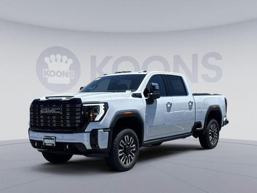 Glacier White Tricoat 2026 GMC Sierra 2500 Denali Ultimate