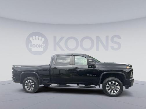 Black 2023 Chevrolet Silverado 2500 Custom