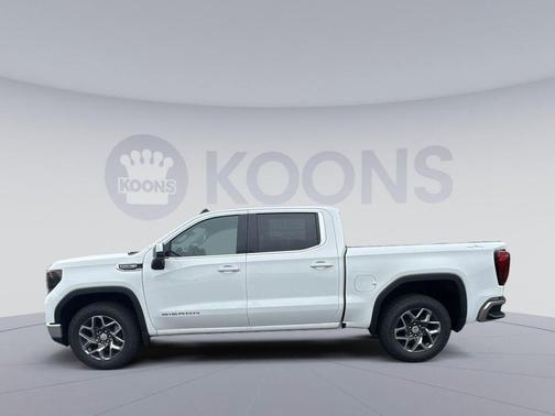 Summit White 2026 GMC Sierra 1500 SLE