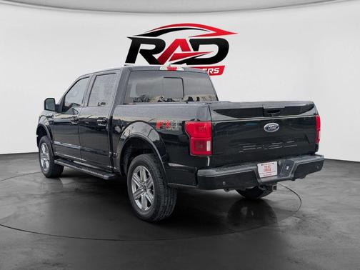 Shadow Black 2018 Ford F-150 Lariat