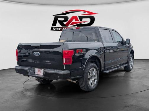 Shadow Black 2018 Ford F-150 Lariat