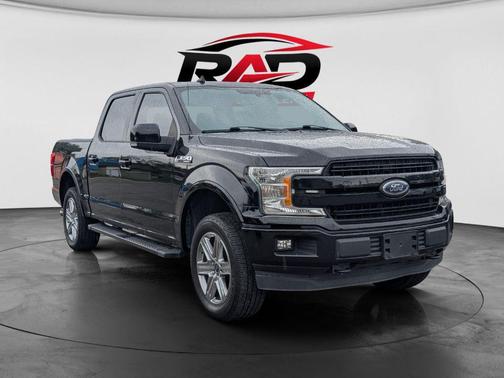 Shadow Black 2018 Ford F-150 Lariat