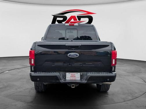 Shadow Black 2018 Ford F-150 Lariat
