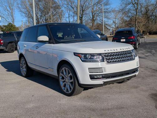 WHITE 2017 Land Rover Range Rover 5.0L Supercharged