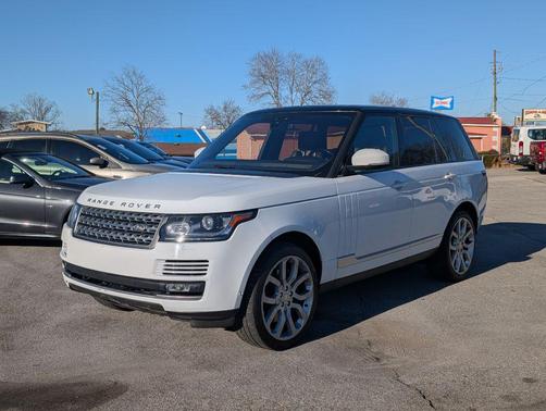 WHITE 2017 Land Rover Range Rover 5.0L Supercharged