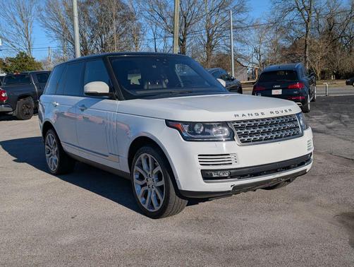 WHITE 2017 Land Rover Range Rover 5.0L Supercharged