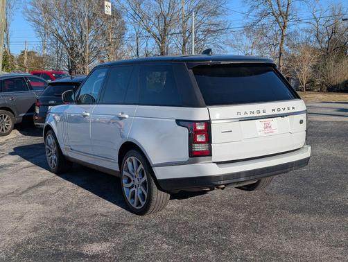 WHITE 2017 Land Rover Range Rover 5.0L Supercharged
