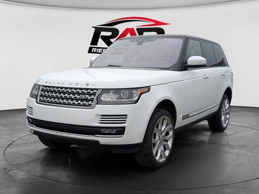 WHITE 2017 Land Rover Range Rover 5.0L Supercharged