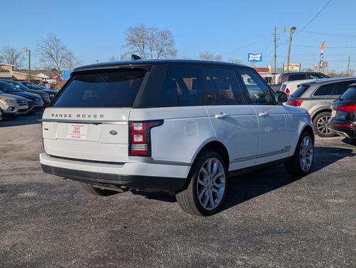 WHITE 2017 Land Rover Range Rover 5.0L Supercharged