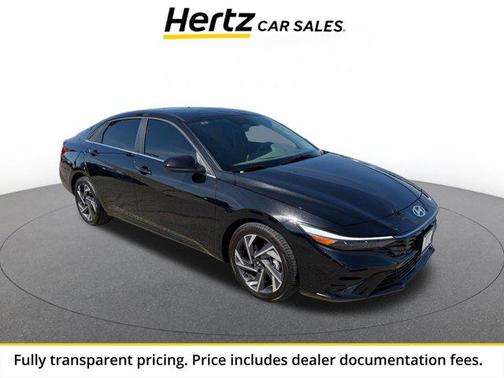 Abyss Black 2025 Hyundai ELANTRA SEL