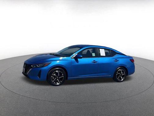 Electric Blue Metallic 2025 Nissan Sentra SV