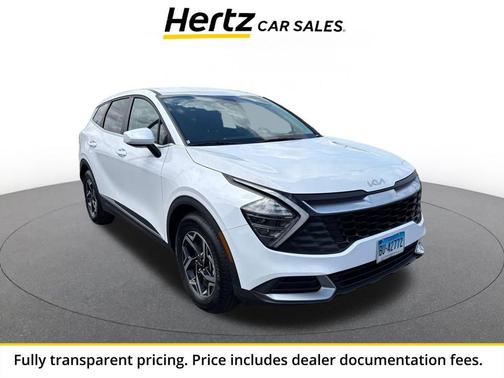 Glacial White Pearl 2025 Kia Sportage LX