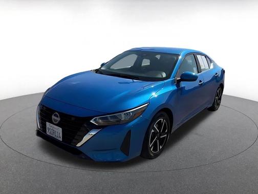 Electric Blue Metallic 2025 Nissan Sentra SV