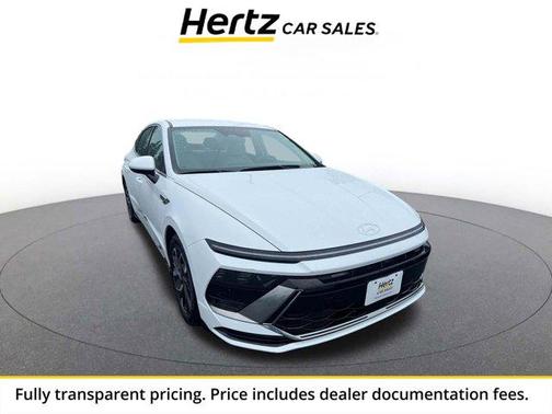Serenity White 2025 Hyundai SONATA SEL