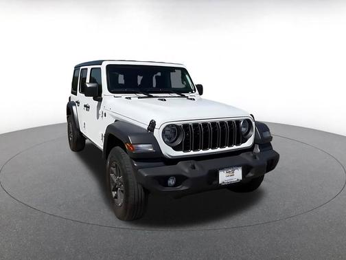 Bright White Clearcoat 2025 Jeep Wrangler Sport S