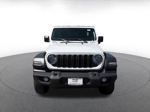 Bright White Clearcoat 2025 Jeep Wrangler Sport S