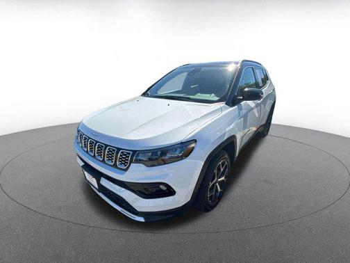 Bright White Clearcoat 2025 Jeep Compass Limited