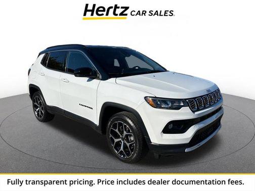Bright White Clearcoat 2025 Jeep Compass Limited