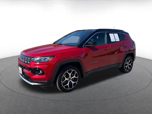 Red Hot Pearlcoat 2025 Jeep Compass Limited
