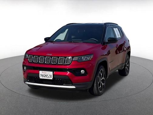 Red Hot Pearlcoat 2025 Jeep Compass Limited