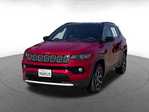 Red Hot Pearlcoat 2025 Jeep Compass Limited