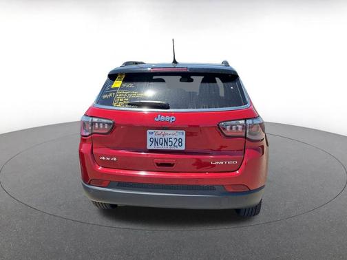 Red Hot Pearlcoat 2025 Jeep Compass Limited