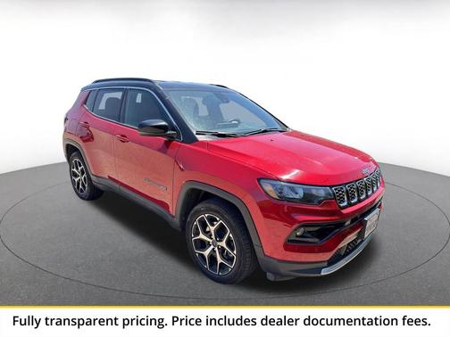 Red Hot Pearlcoat 2025 Jeep Compass Limited