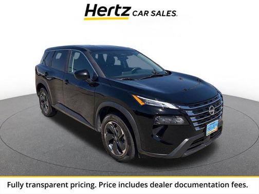 Super Black 2025 Nissan Rogue SV