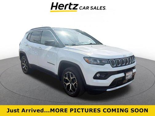Bright White Clearcoat 2025 Jeep Compass Limited
