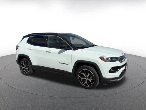 Bright White Clearcoat 2025 Jeep Compass Limited