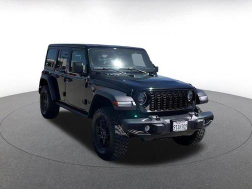 Black Clearcoat 2025 Jeep Wrangler Willys