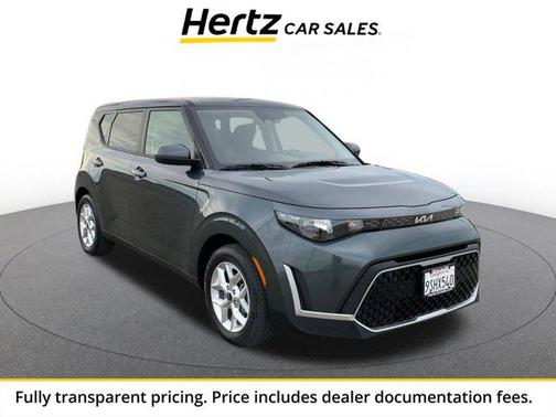 Gravity Gray 2025 Kia Soul LX