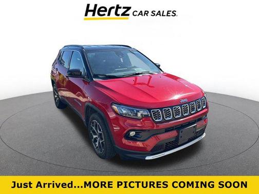 Red Hot Pearlcoat 2025 Jeep Compass Limited