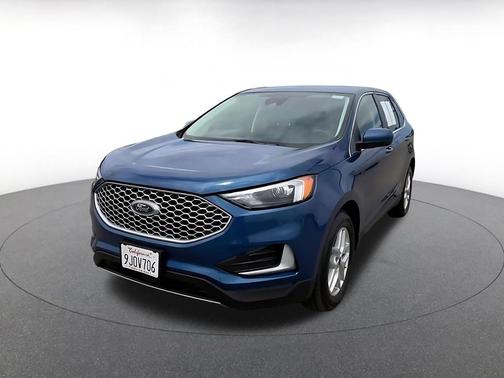 Atlas Blue Metallic 2024 Ford Edge SEL