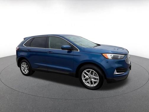 Atlas Blue Metallic 2024 Ford Edge SEL