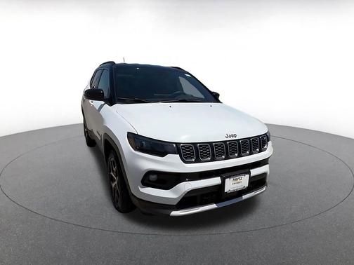 Bright White Clearcoat 2025 Jeep Compass Limited