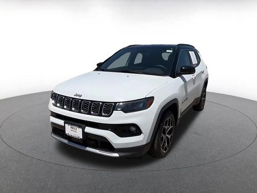 Bright White Clearcoat 2025 Jeep Compass Limited