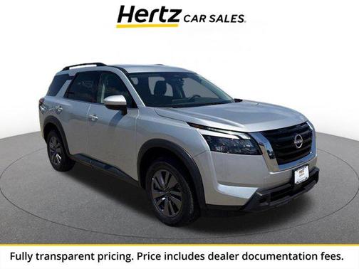 Brilliant Silver Metallic 2025 Nissan Pathfinder SV FWD