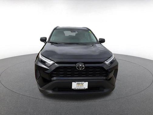 Midnight Black Metallic 2025 Toyota RAV4 Hybrid LE