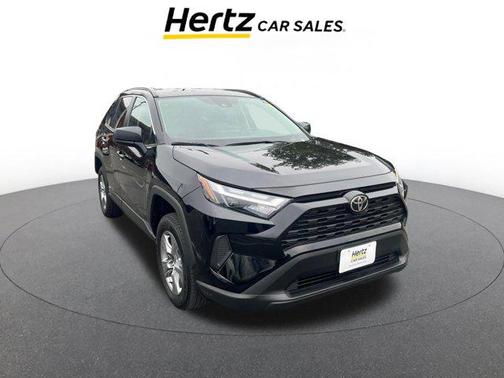 Midnight Black Metallic 2025 Toyota RAV4 Hybrid LE