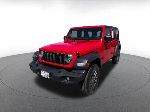 Firecracker Red Clearcoat 2025 Jeep Wrangler Sport S