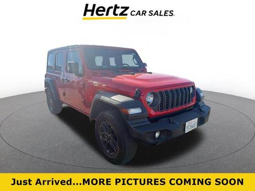 Firecracker Red Clearcoat 2025 Jeep Wrangler Sport S