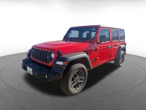Firecracker Red Clearcoat 2025 Jeep Wrangler Sport S