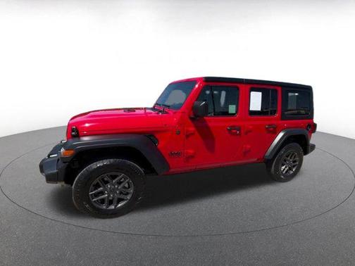 Firecracker Red Clearcoat 2025 Jeep Wrangler Sport S