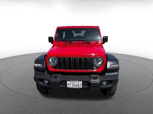 Firecracker Red Clearcoat 2025 Jeep Wrangler Sport S