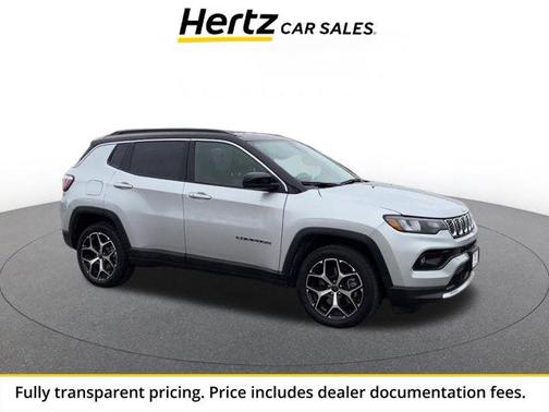 Silver Zynith Metallic Clearcoat 2025 Jeep Compass Limited
