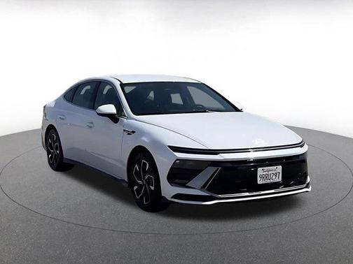 Serenity White 2025 Hyundai SONATA SEL