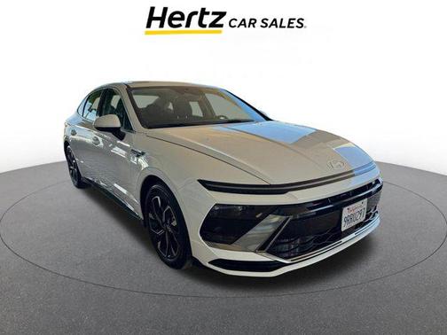 Serenity White 2025 Hyundai SONATA SEL