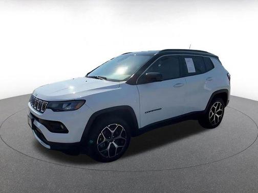 Bright White Clearcoat 2025 Jeep Compass Limited