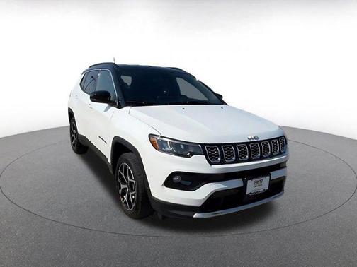 Bright White Clearcoat 2025 Jeep Compass Limited